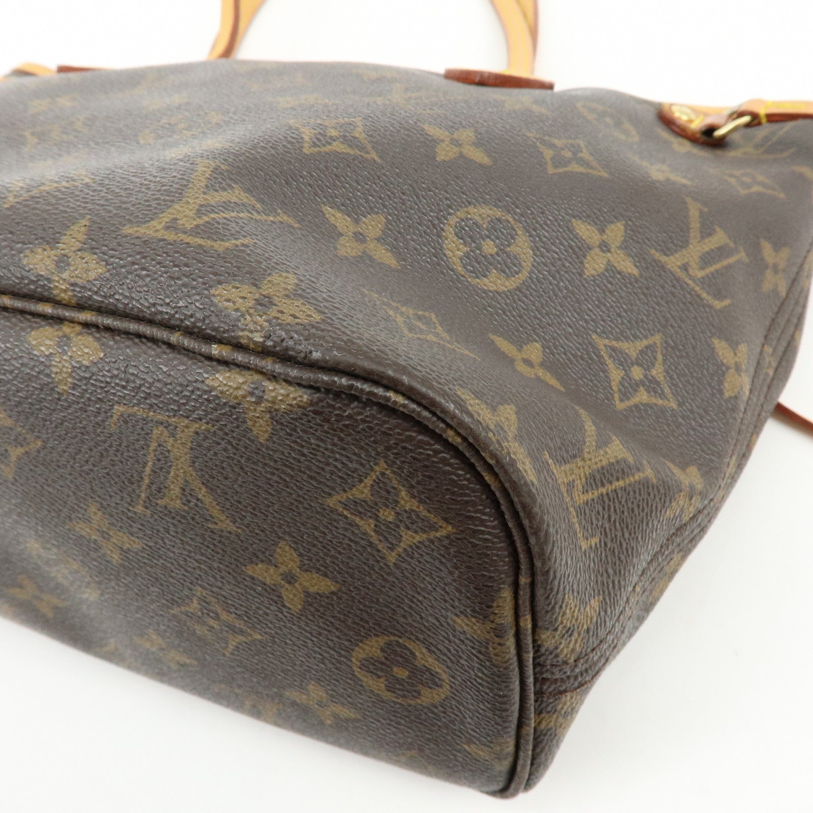 Louis Vuitton Monogram Neverfull PM Tote Bag Hand Bag M40155