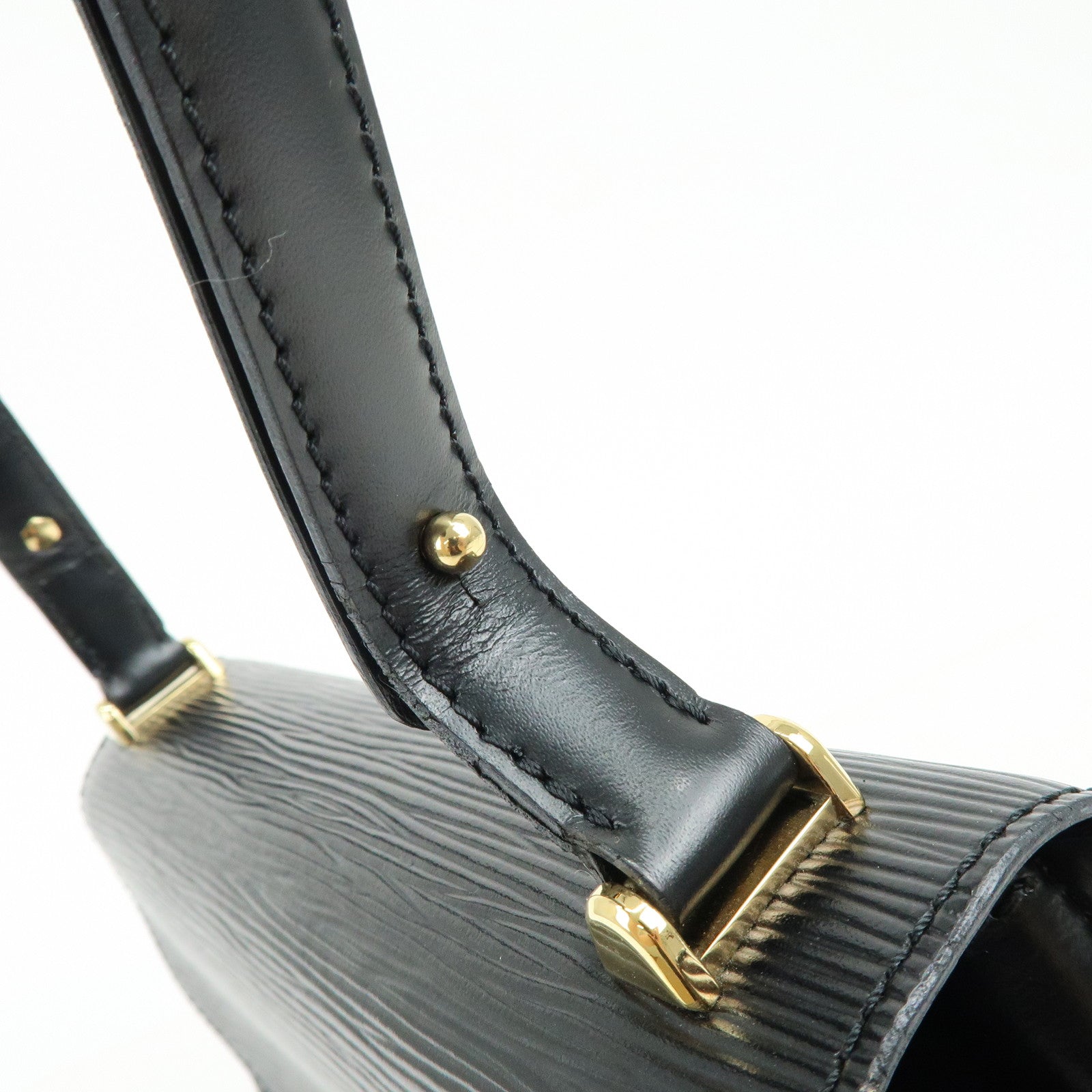 Louis Vuitton Epi Tilsit Shoulder Bag Hand Bag Noir Black M52482