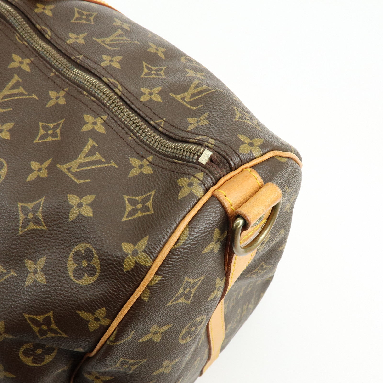Louis Vuitton Monogram Keep All Bandouliere 60 Boston Bag M41412