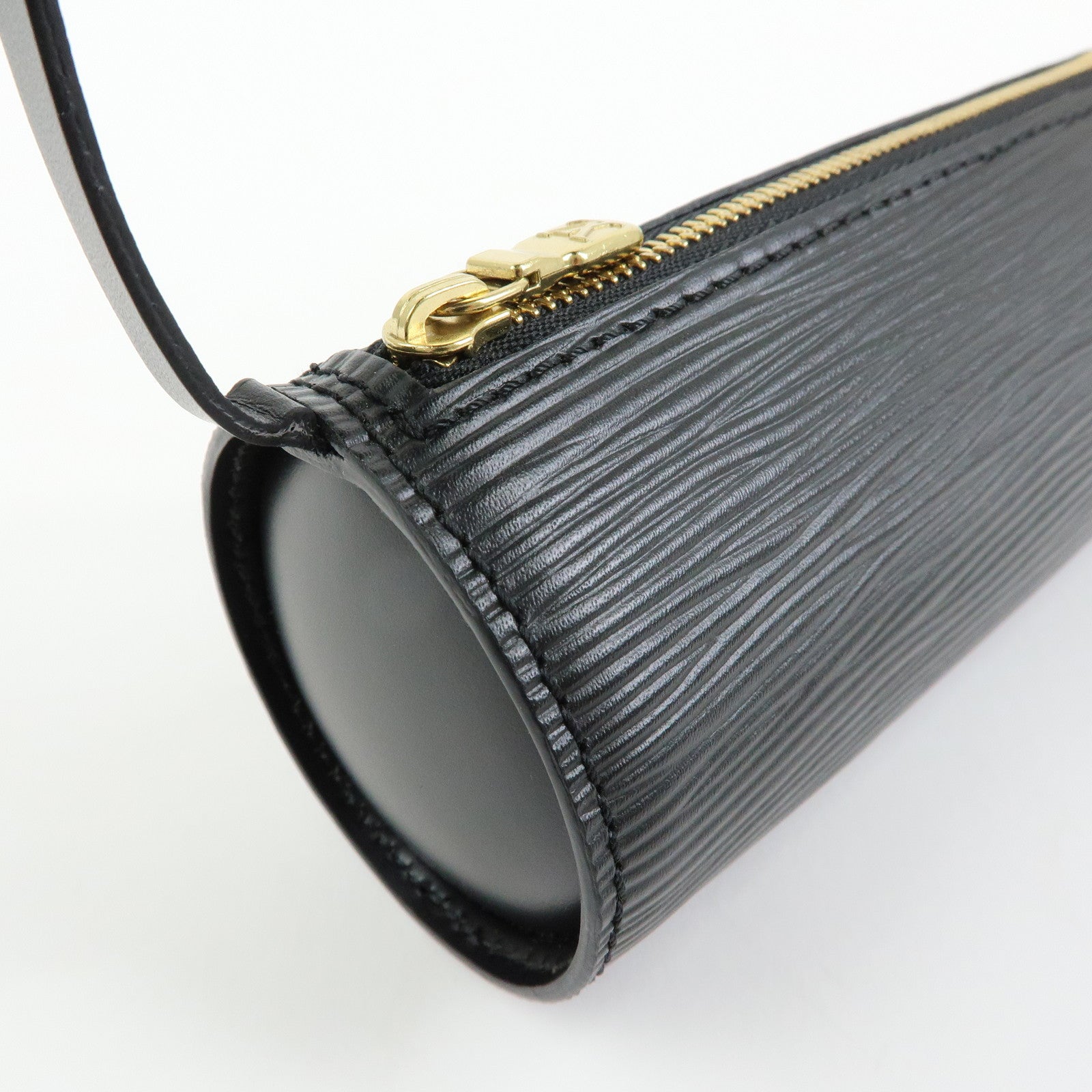 Louis Vuitton Epi Leather Mini Pouch for Papillon Bag Noir Black