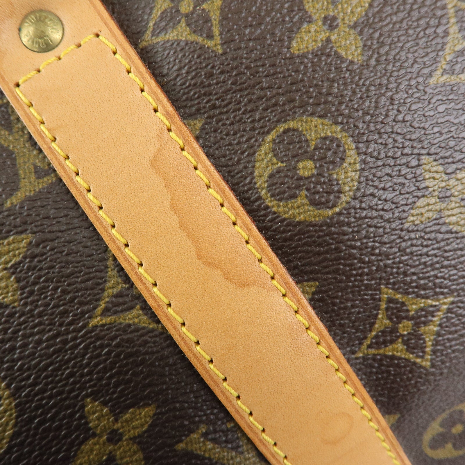 Louis Vuitton Monogram Keep All Bandouliere 55 Boston Bag M41414