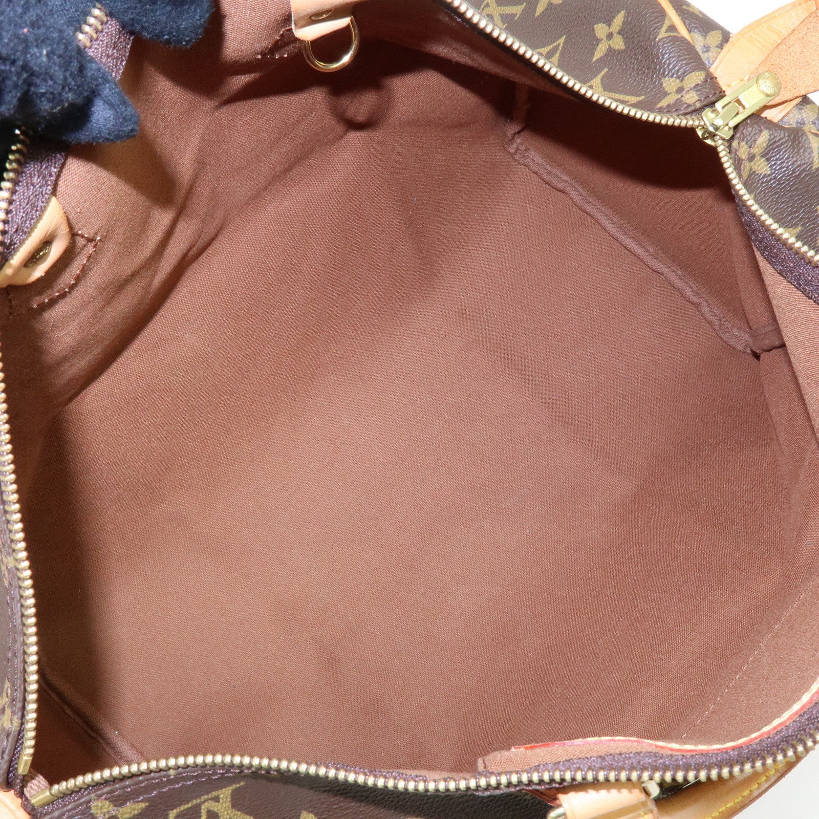 Louis Vuitton Monogram Speedy 40 Hand Bag Boston Bag Brown M41522