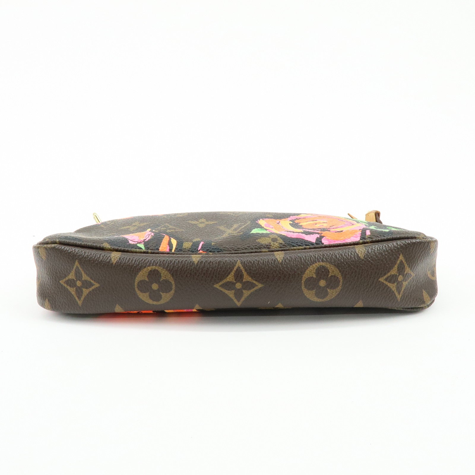 Louis Vuitton Monogram Rose Pochette Accessoires Hand Bag Pouch M48615