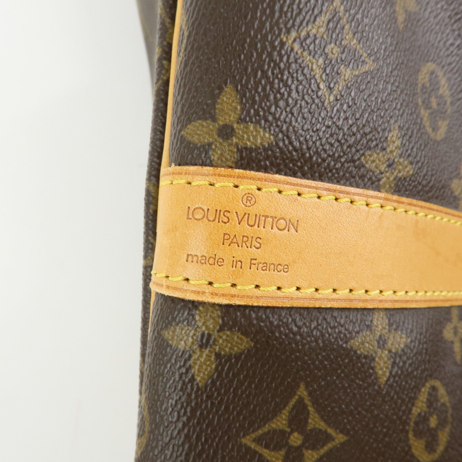 Louis Vuitton Keep All Bandouliere 55 Boston Bag Hand Bag Brown M41414