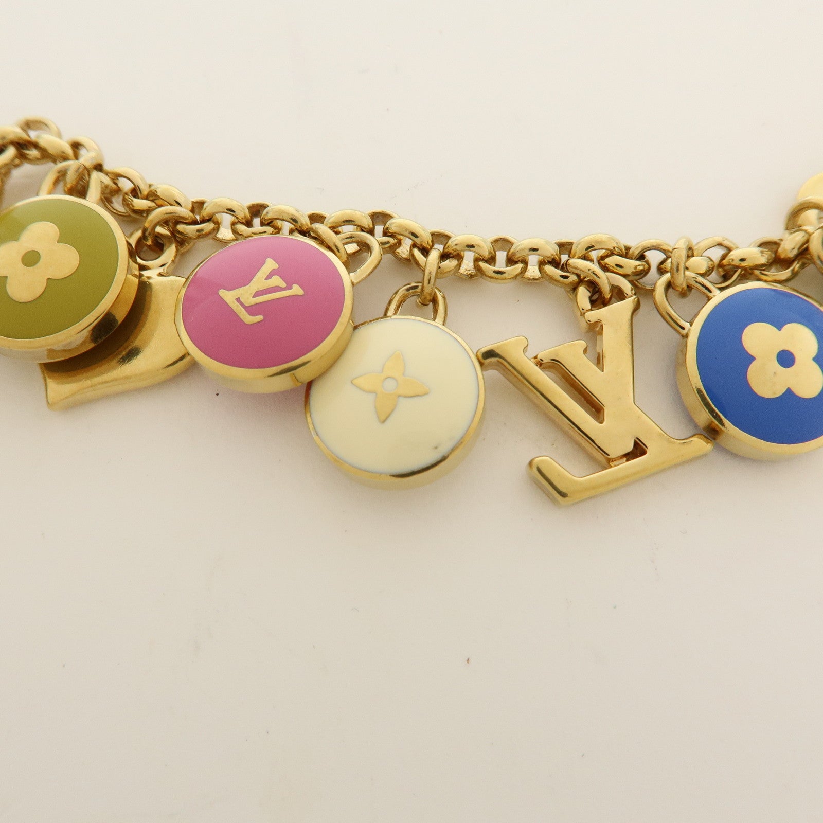 Louis Vuitton Porte Cles Chaine Pastilles Metal Key Chain M66172