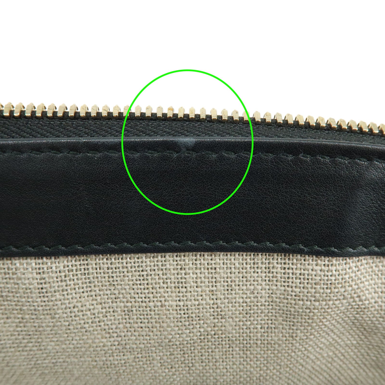 GUCCI Microguccissima Leather 2Way Bag Hand Bag Black 449657