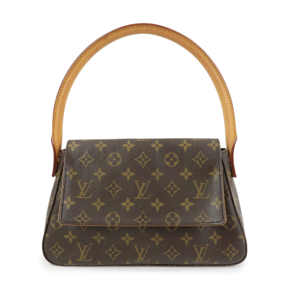 Louis Vuitton Monogram Mini Looping Shoulder Bag Brown M51147