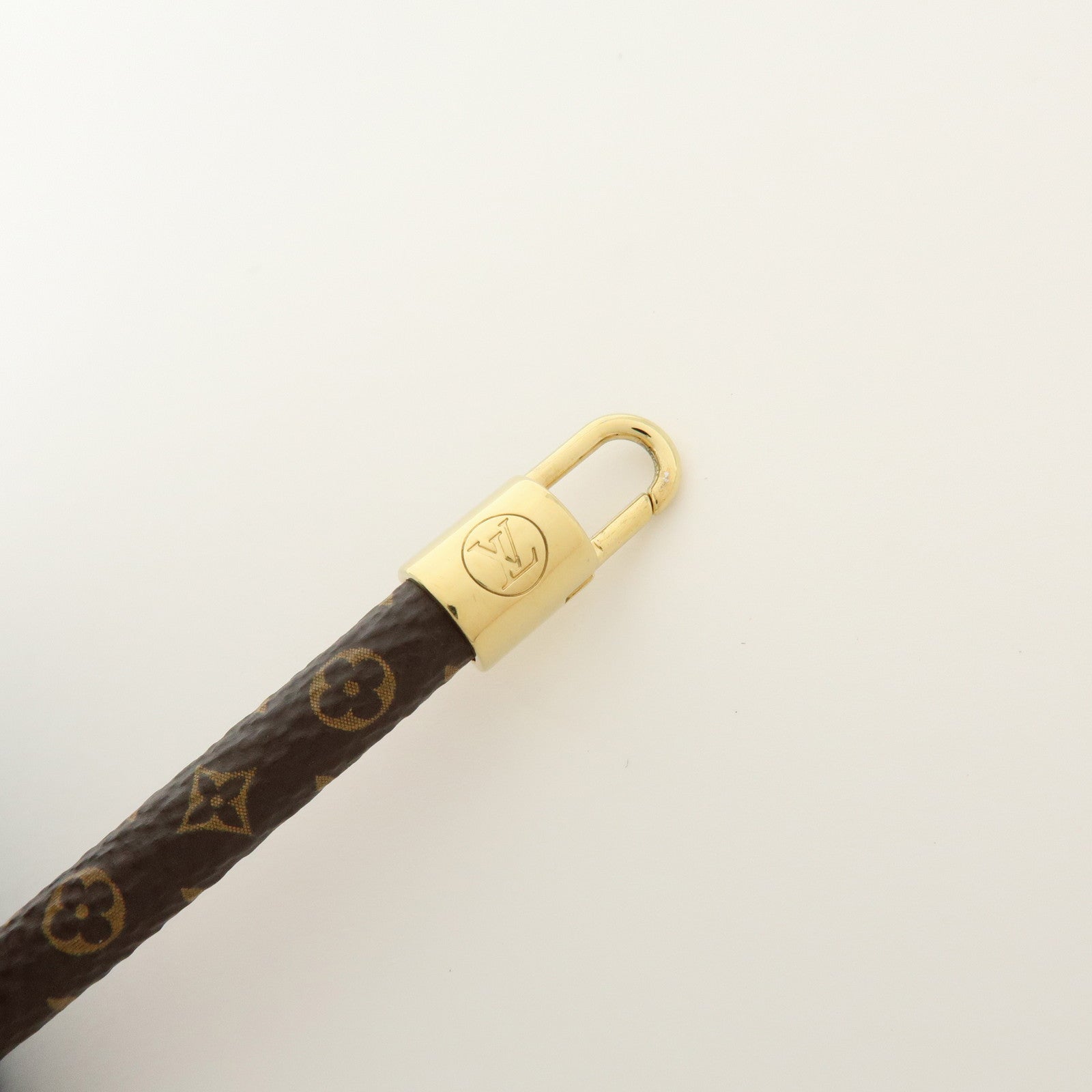 Louis Vuitton Monogram Canvas Vivienne Bracelet Brown M6773E