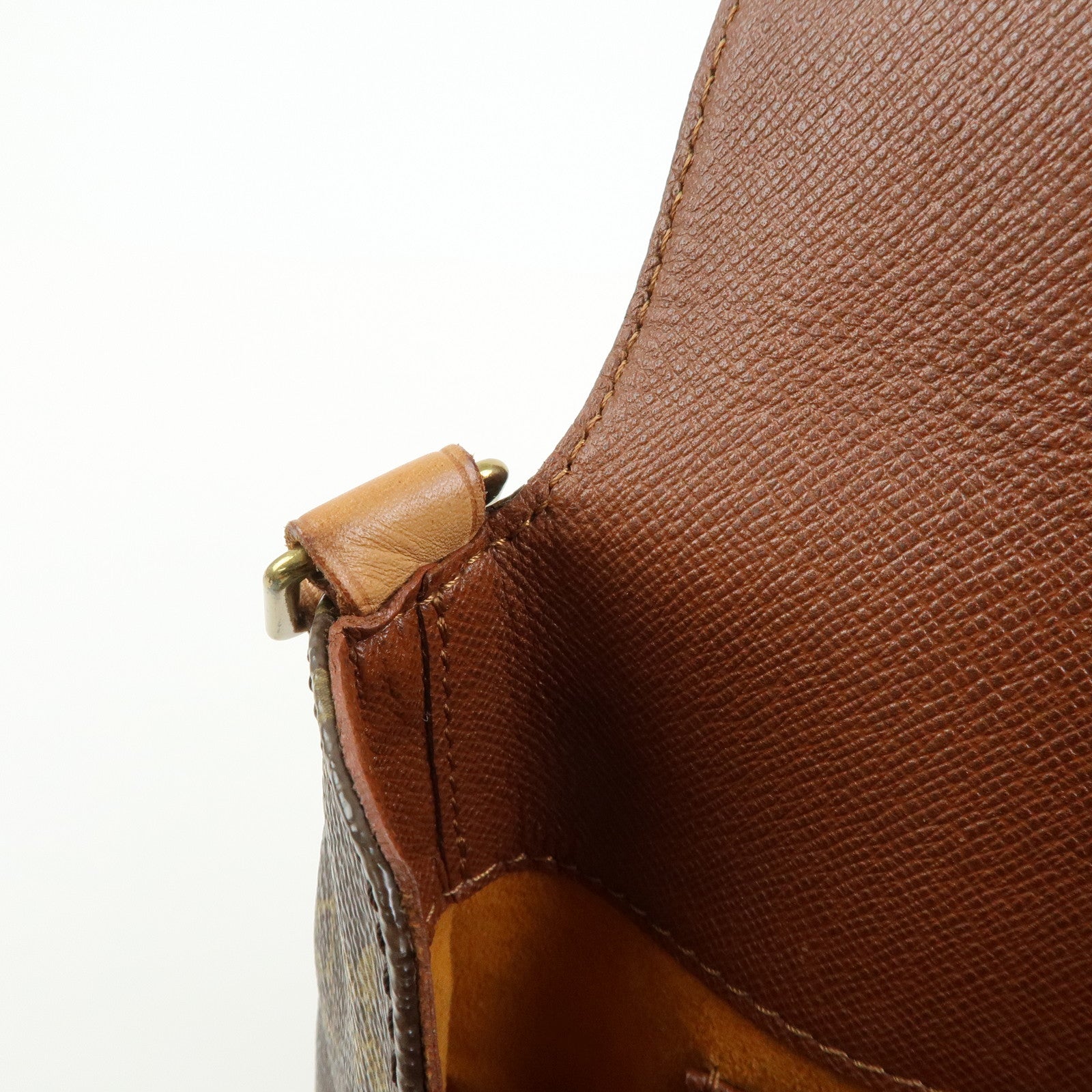 Louis Vuitton Monogram Musette Tango Short Shoulder Bag Brown M51257