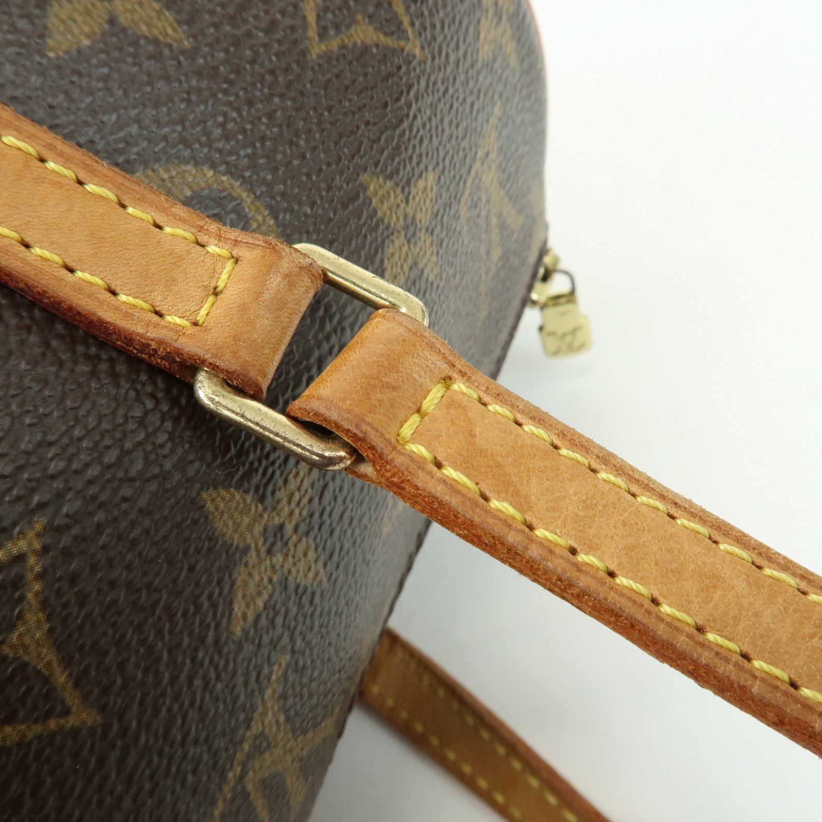 Louis Vuitton Monogram Canvas Leather Papillon 30 Brown M51385