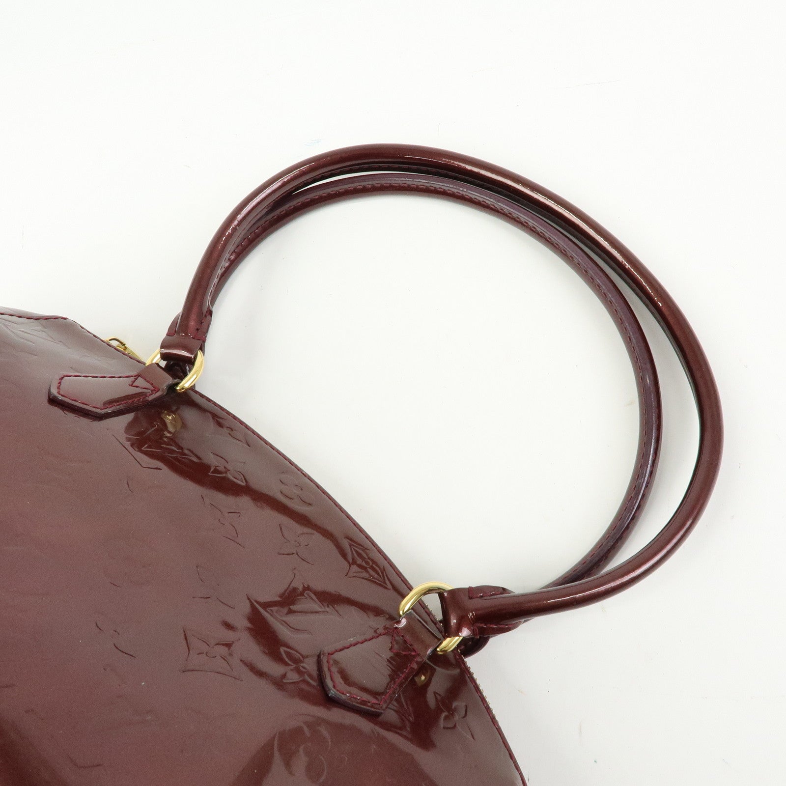 Louis Vuitton Monogram Vernis Sherwood PM Boston Hand Bag M91492
