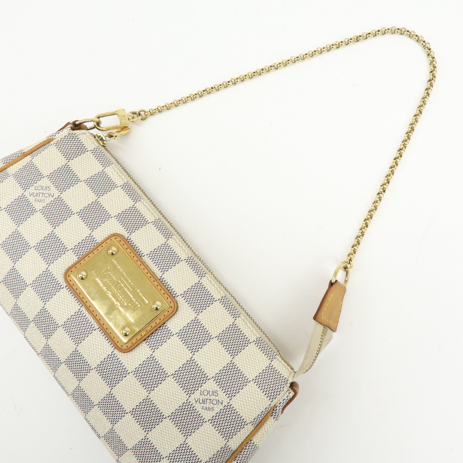 Louis Vuitton Damier Azur Eva 2 Way Bag Shoulder Bag N55214