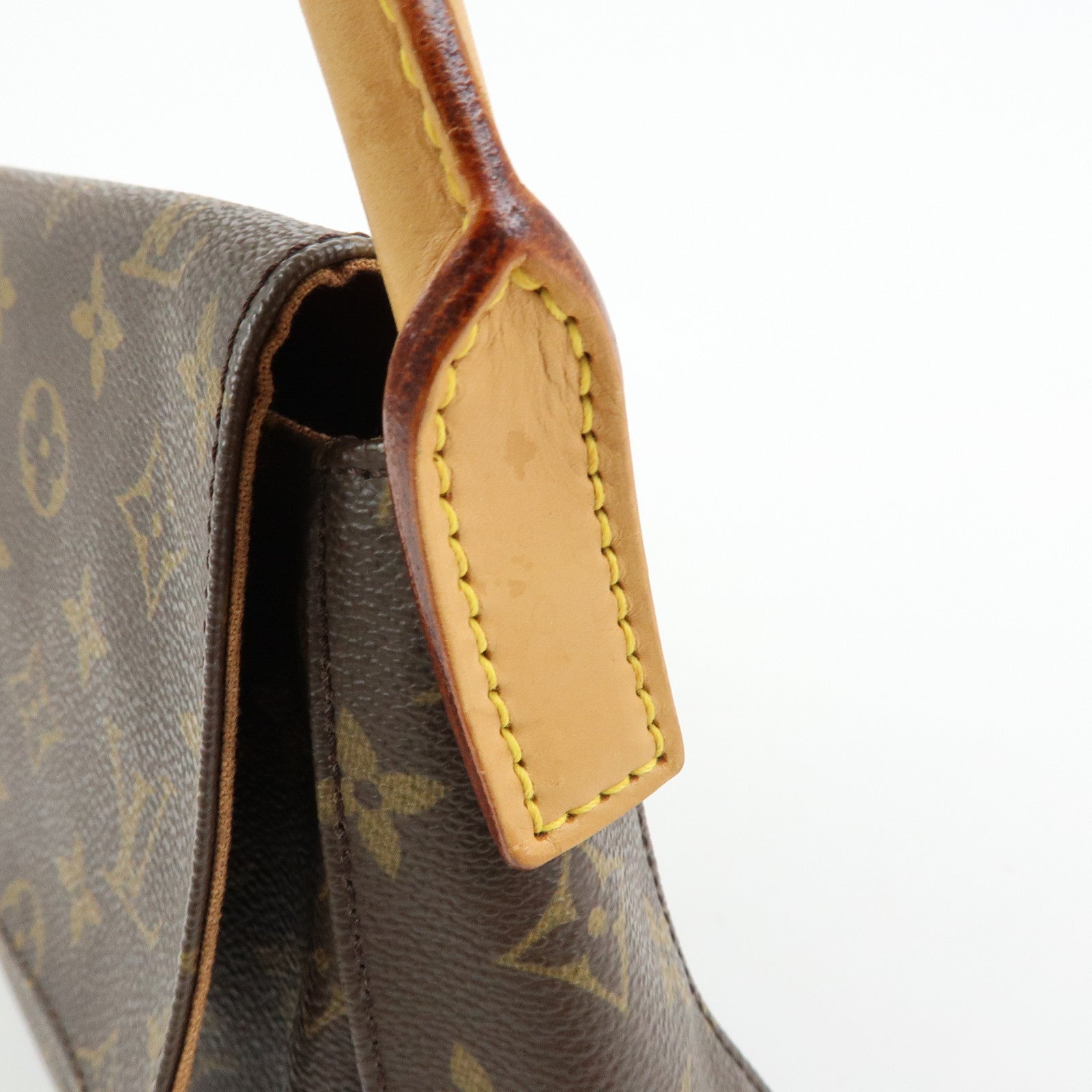 Louis Vuitton Monogram Mini Looping Shoulder Bag Brown M51147