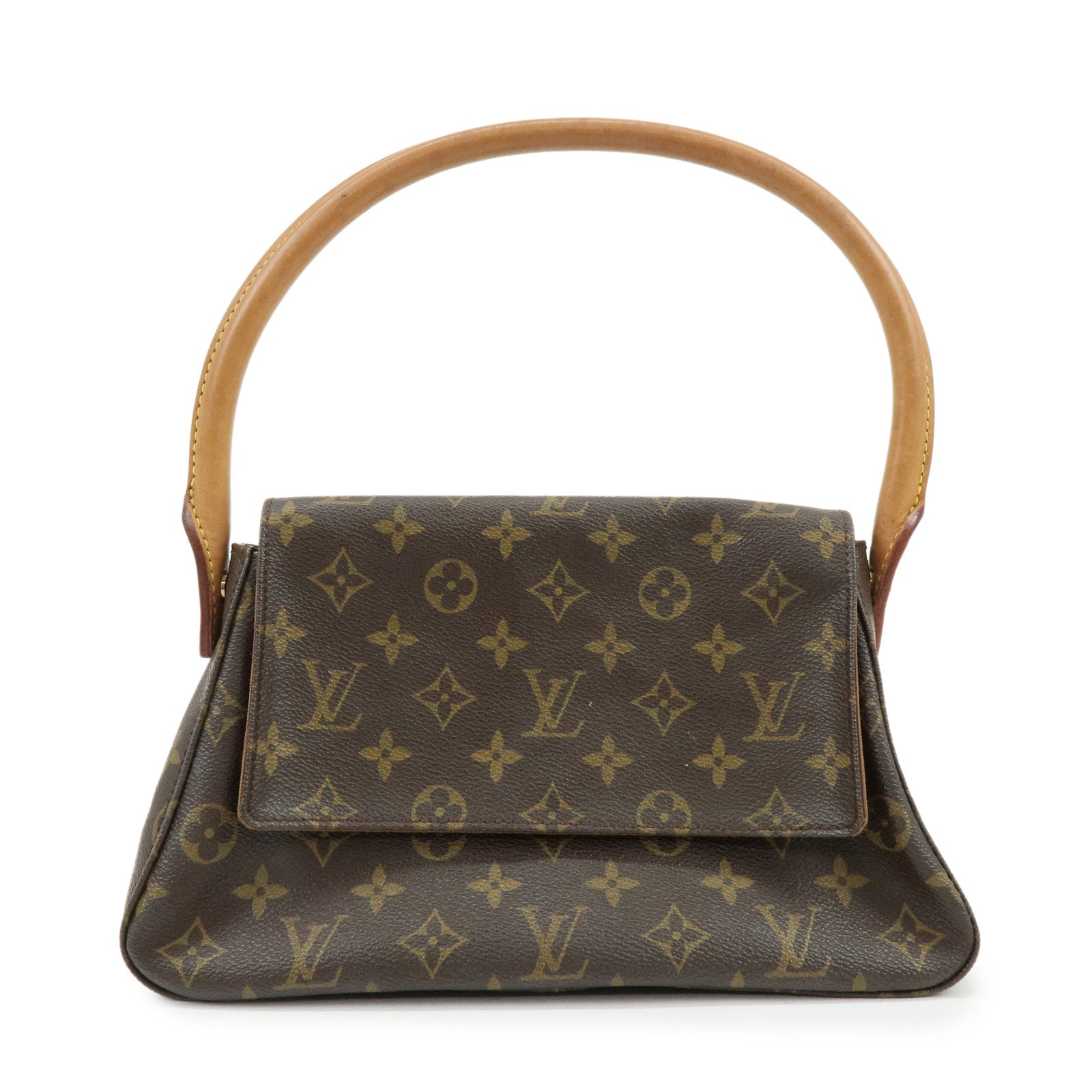 Louis Vuitton Monogram Mini Looping Shoulder Bag Brown M51147