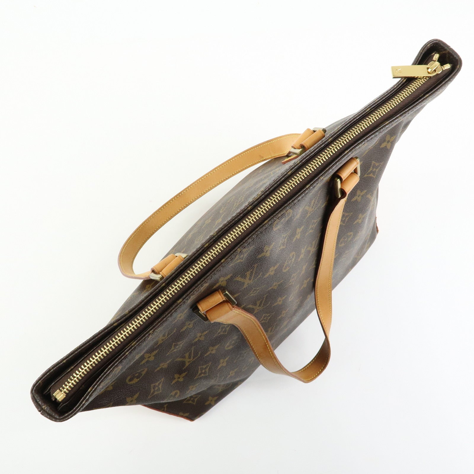 Louis Vuitton Monogram Cabas Mezzo Tote Bag Shoulder Bag M51151