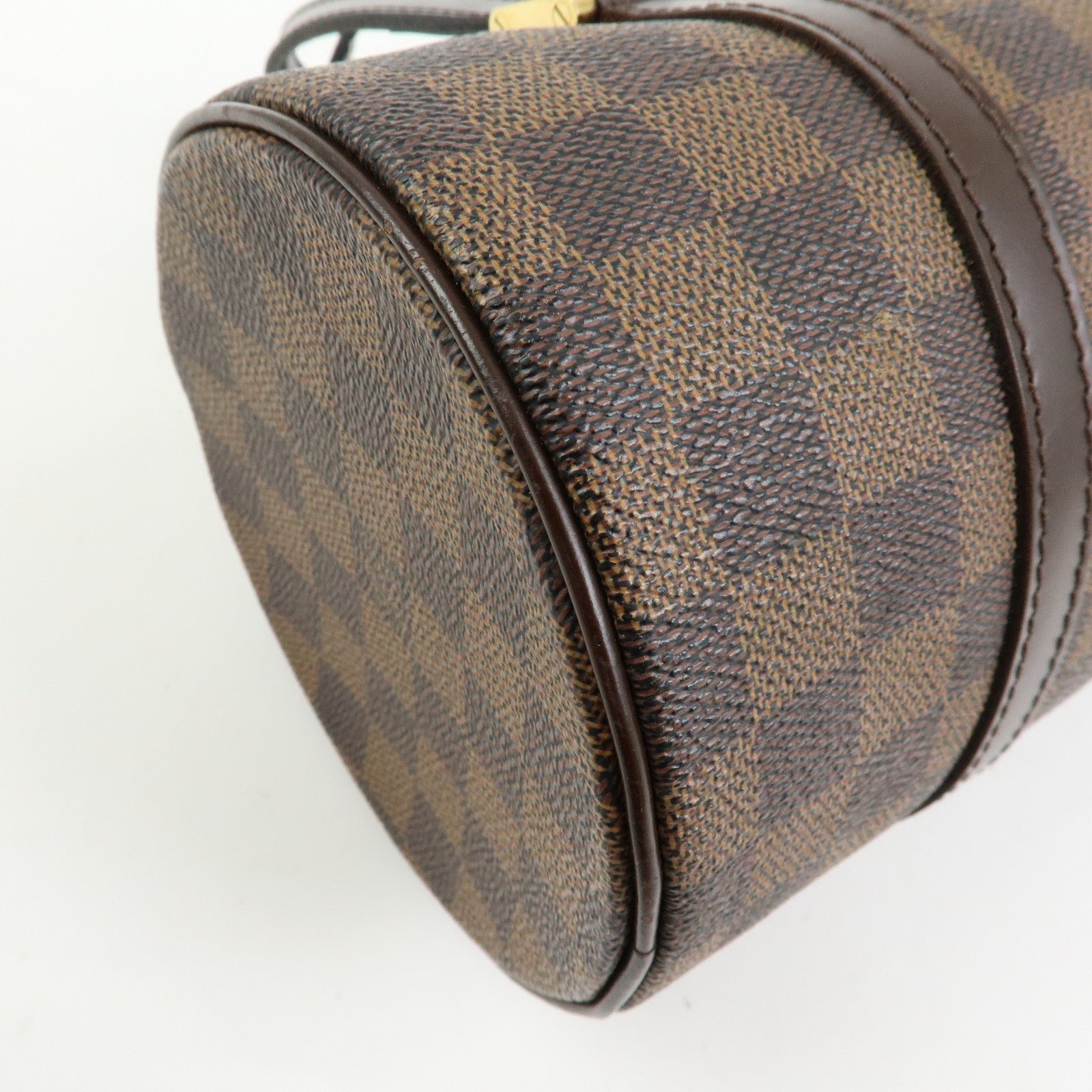Louis Vuitton Damier Ebene Papillon 26 Hand Bag Brown N51304