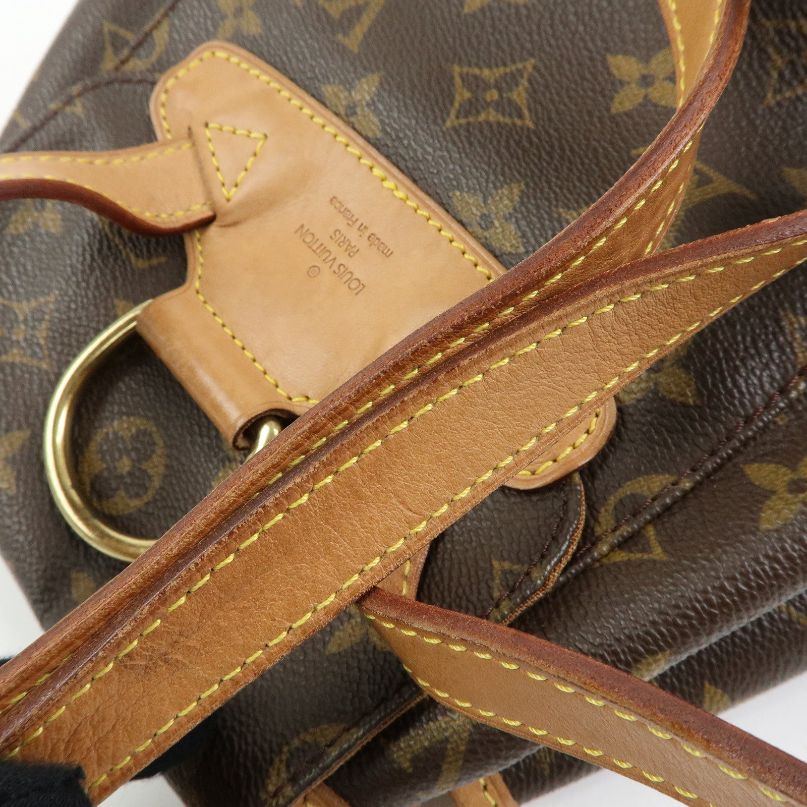 Louis Vuitton Monogram Canvas Montsouris MM Backpack Brown M51136