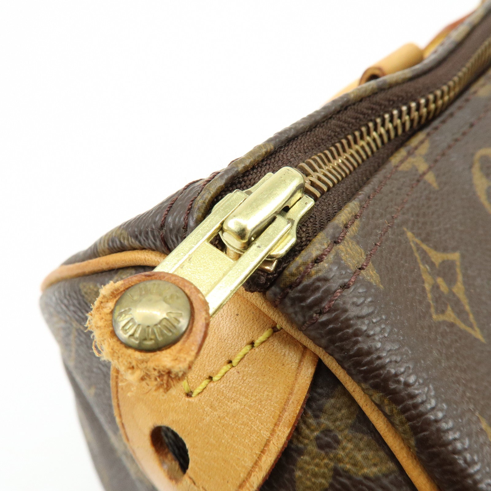 Louis Vuitton Monogram Speedy 30 Boston Bag Hand Bag Brown M41526