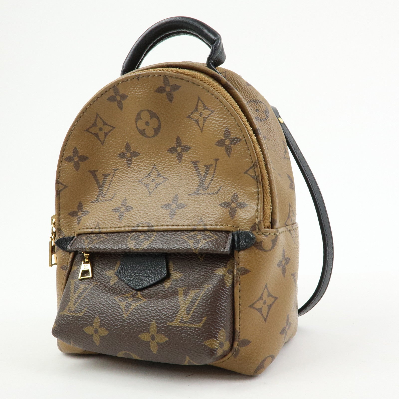 Louis Vuitton Monogram Reverse Palm Springs Backpack Mini M42411