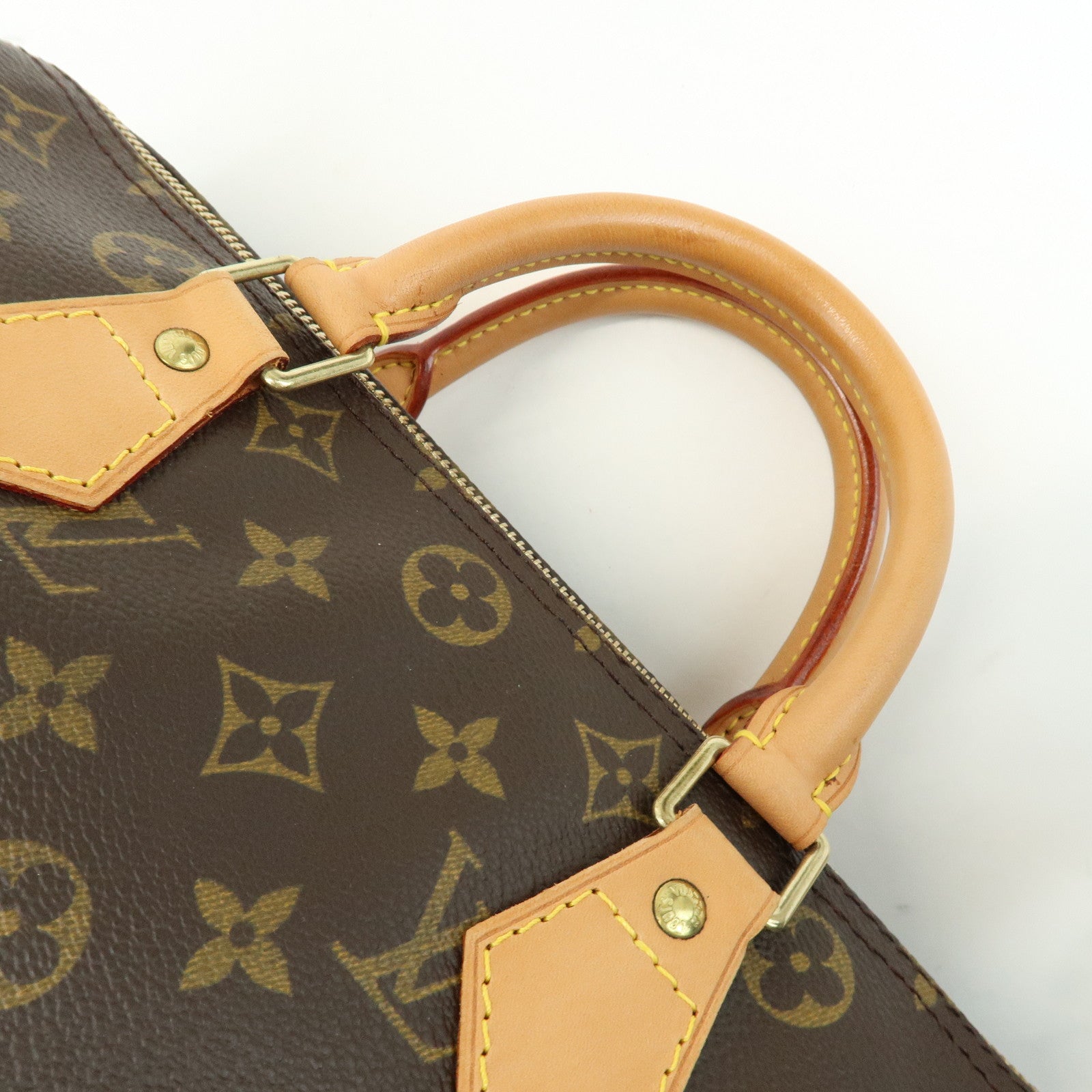 Louis Vuitton Monogram Speedy 30 Boston Bag Hand Bag Brown M41526