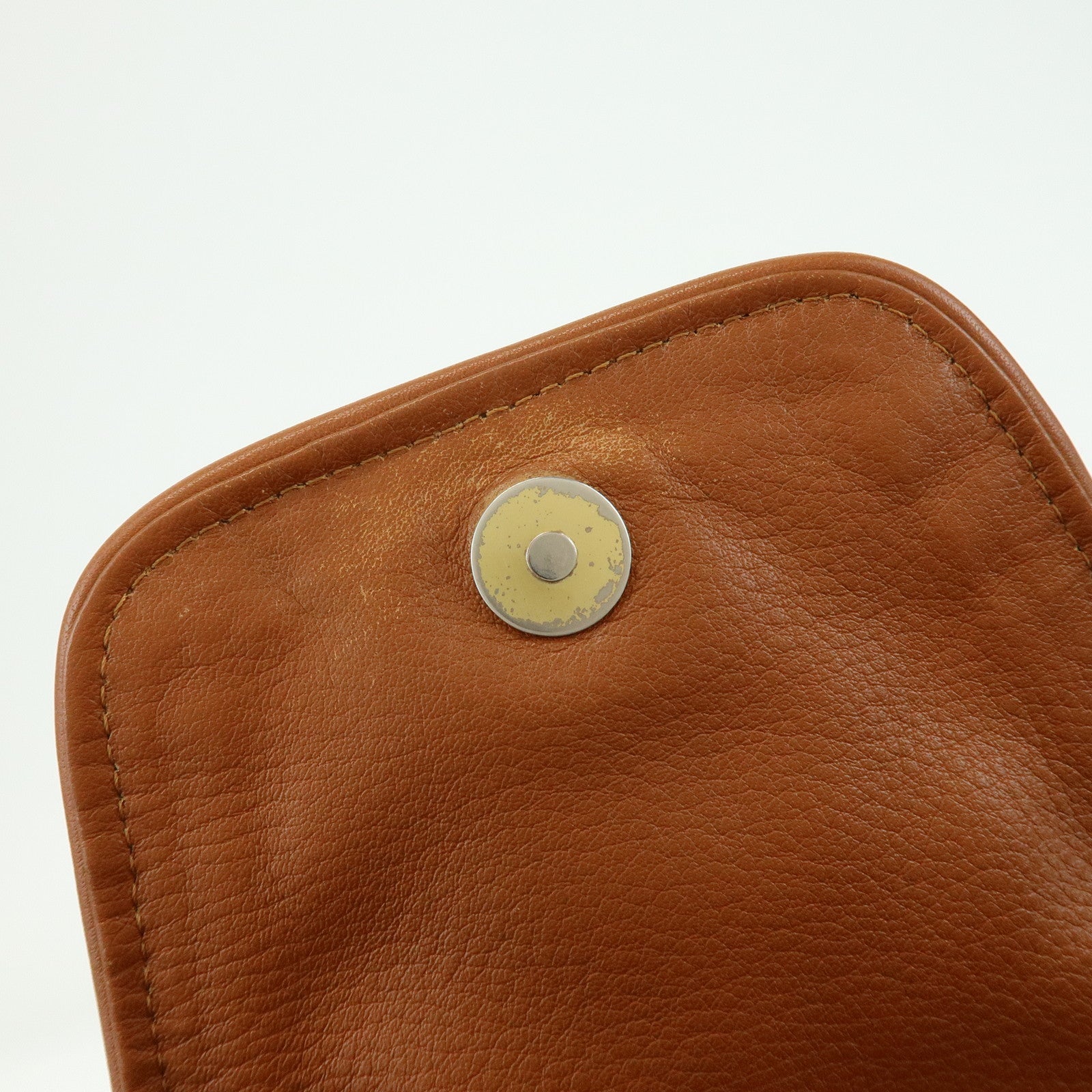 Chloe See by Chloe Cherry Leather 2Way Bag Hand Bag Tassel Brown