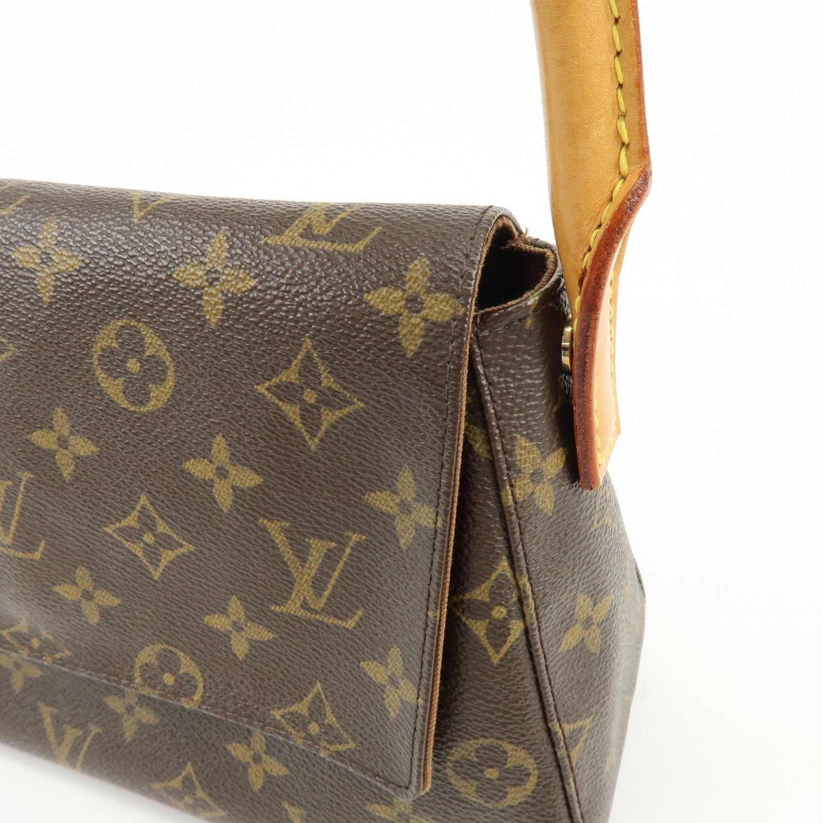 Louis Vuitton Monogram Mini Looping Shoulder Bag Brown M51147