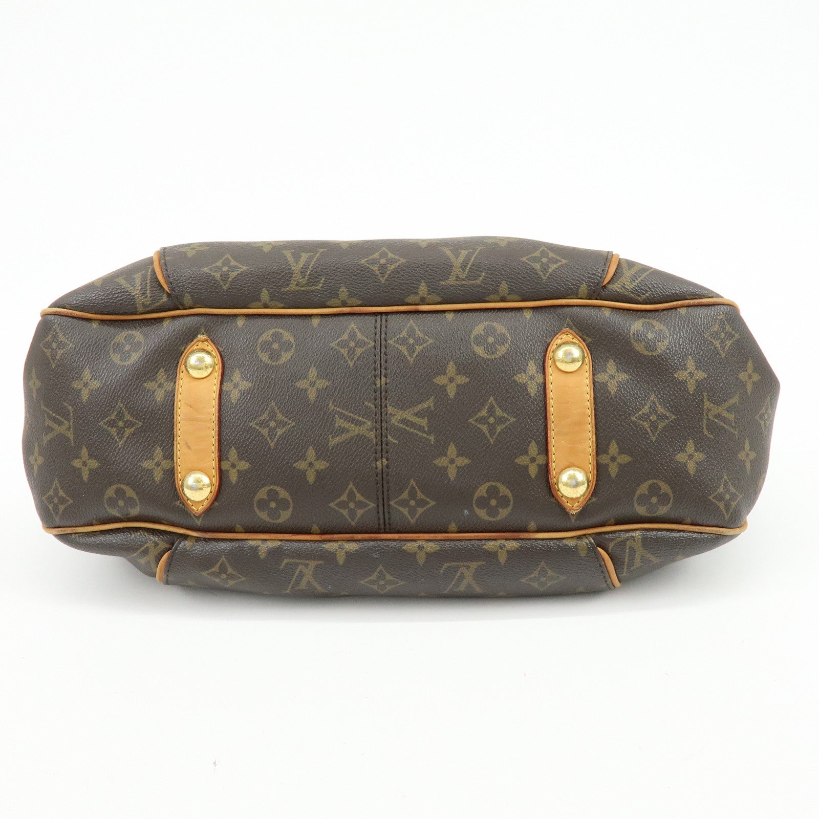 Louis Vuitton Monogram Galliera PM Shoulder Bag Brown M56382
