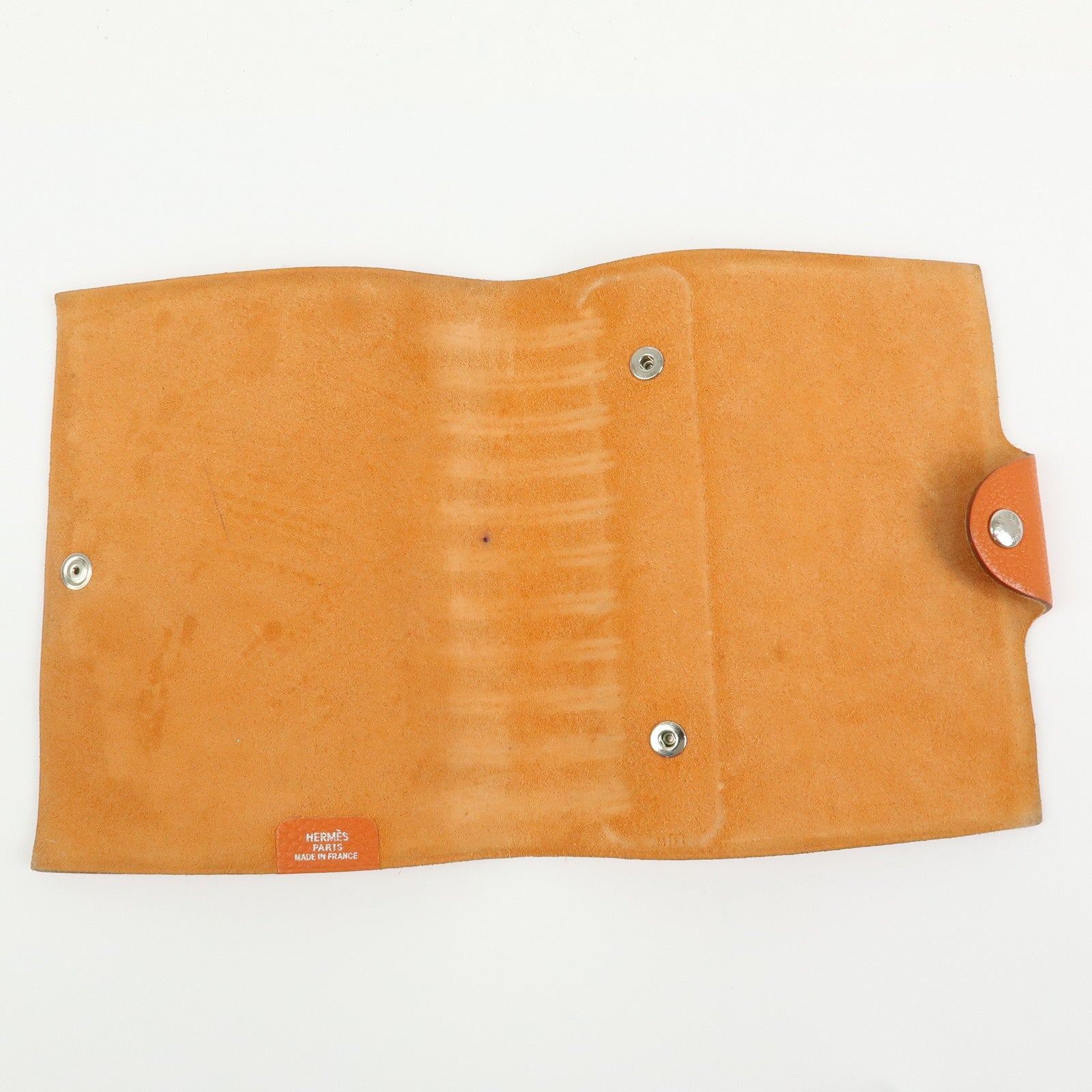 HERMES Ulysse PM Togo Leather Agenda Planner Cover ☐F Stamped