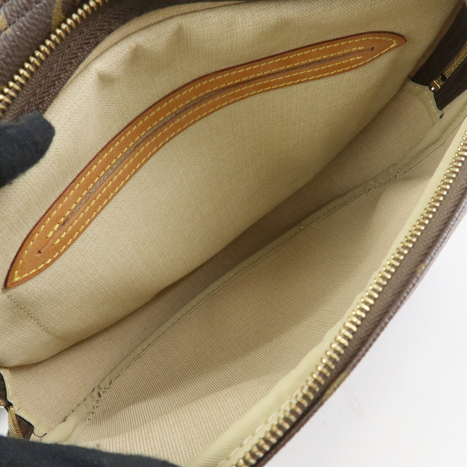 Louis Vuitton Monogram Reporter PM Shoulder Crossbody Bag Brown M45254