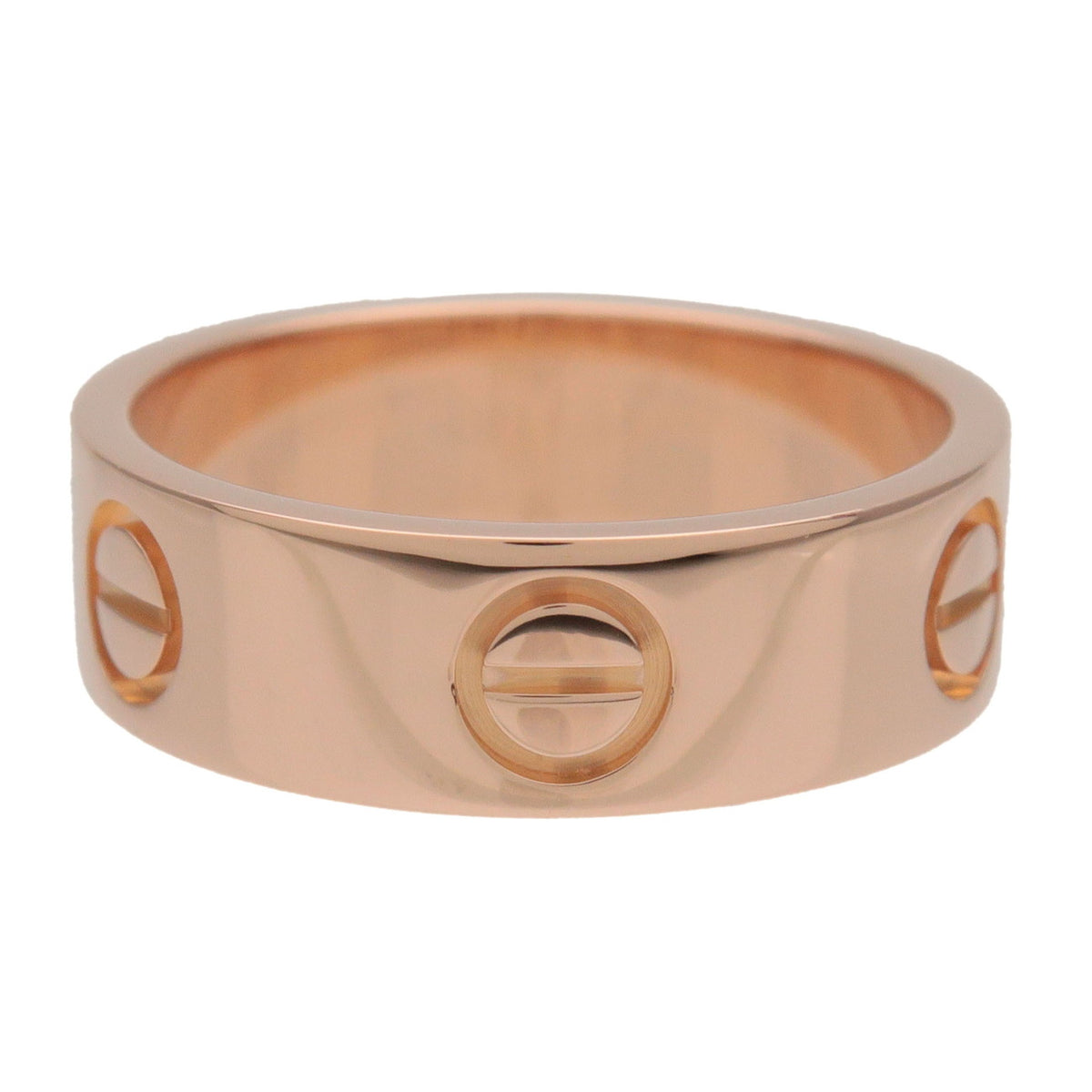 Cartier Love Ring K18 750PG Rose Gold #51 US5.5 EU51 HK12