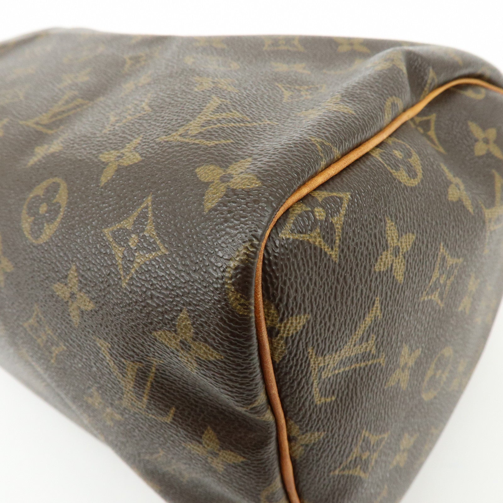 Louis Vuitton Monogram Speedy 30 Boston Bag Hand Bag Brown M41526