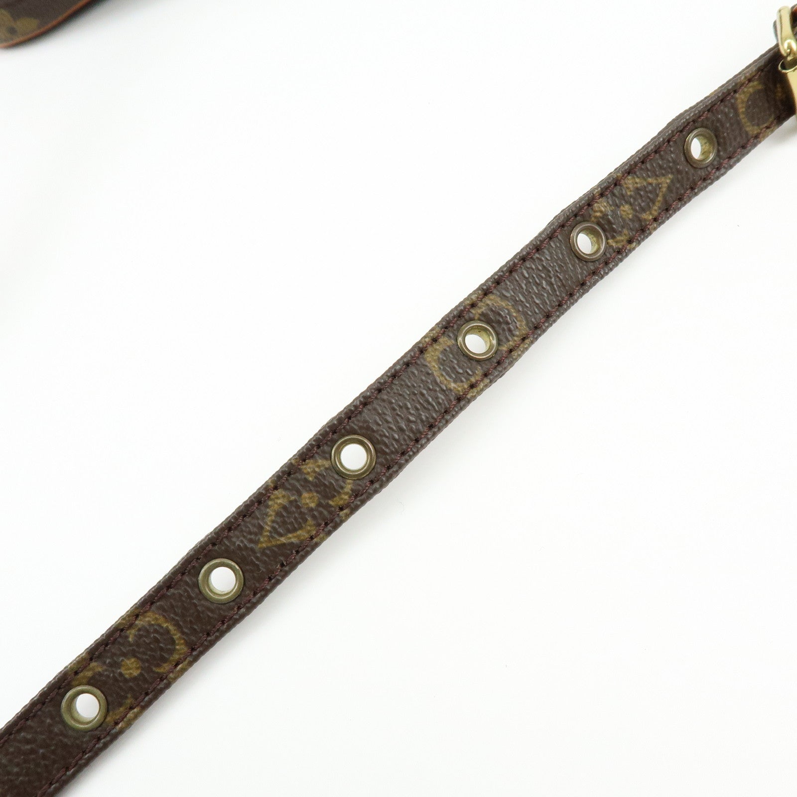 Louis Vuitton Monogram Pochette Marly Bandouliere Bag Brown M51828
