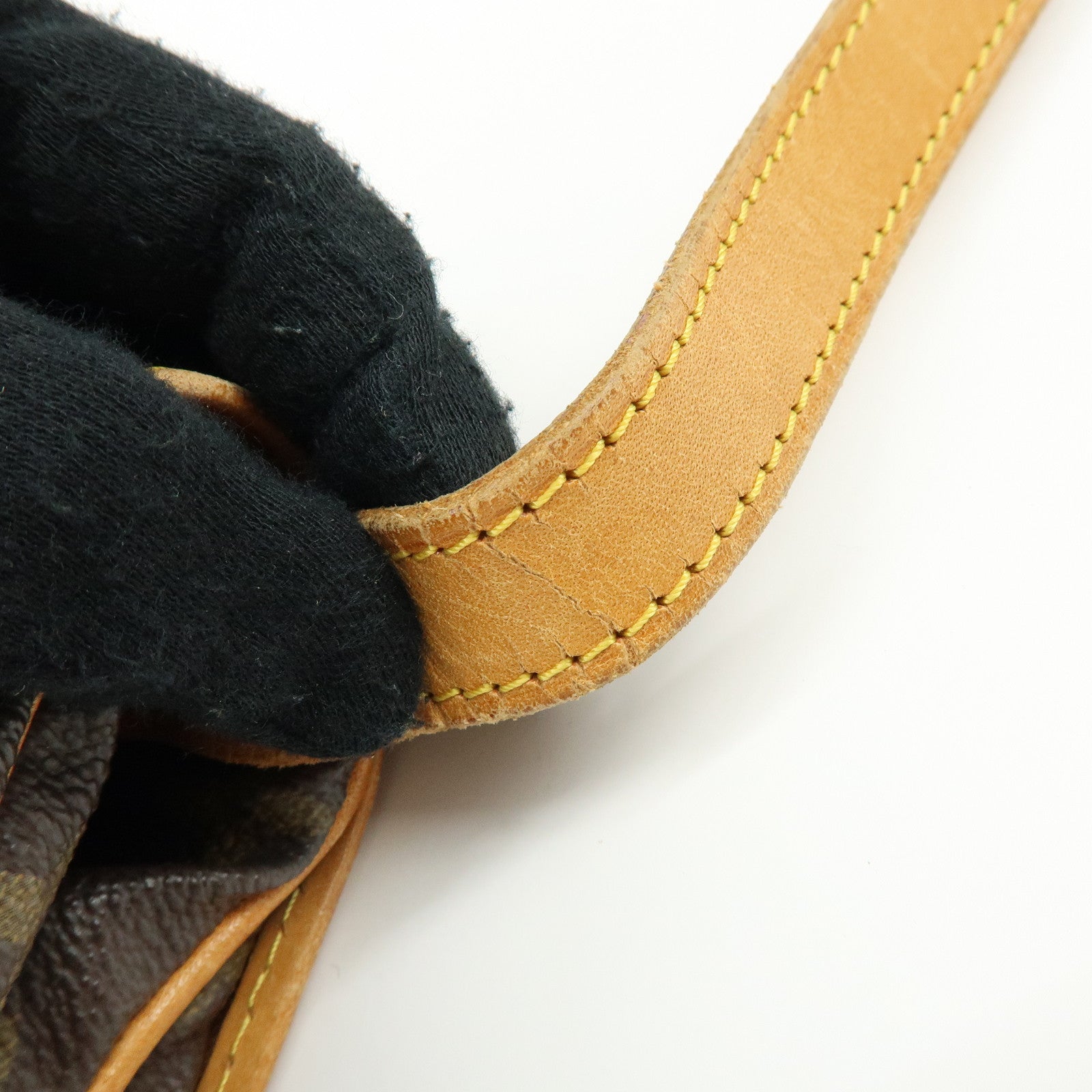 Louis Vuitton Monogram Saumur 30 Canvas Shoulder Bag Brown M42256