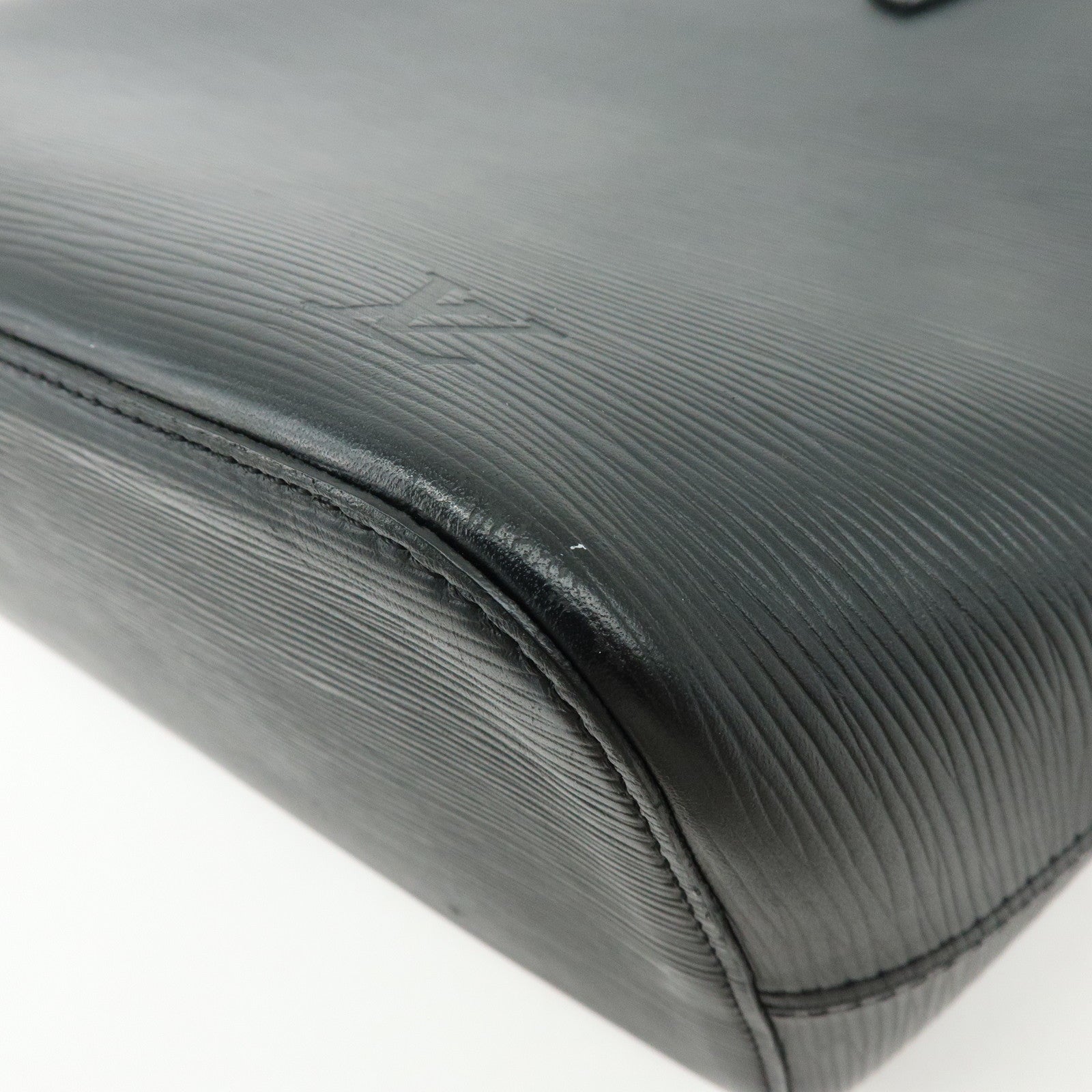 Louis Vuitton Epi Neverfull MM Shoulder Bag Tote Bag Noir M40932