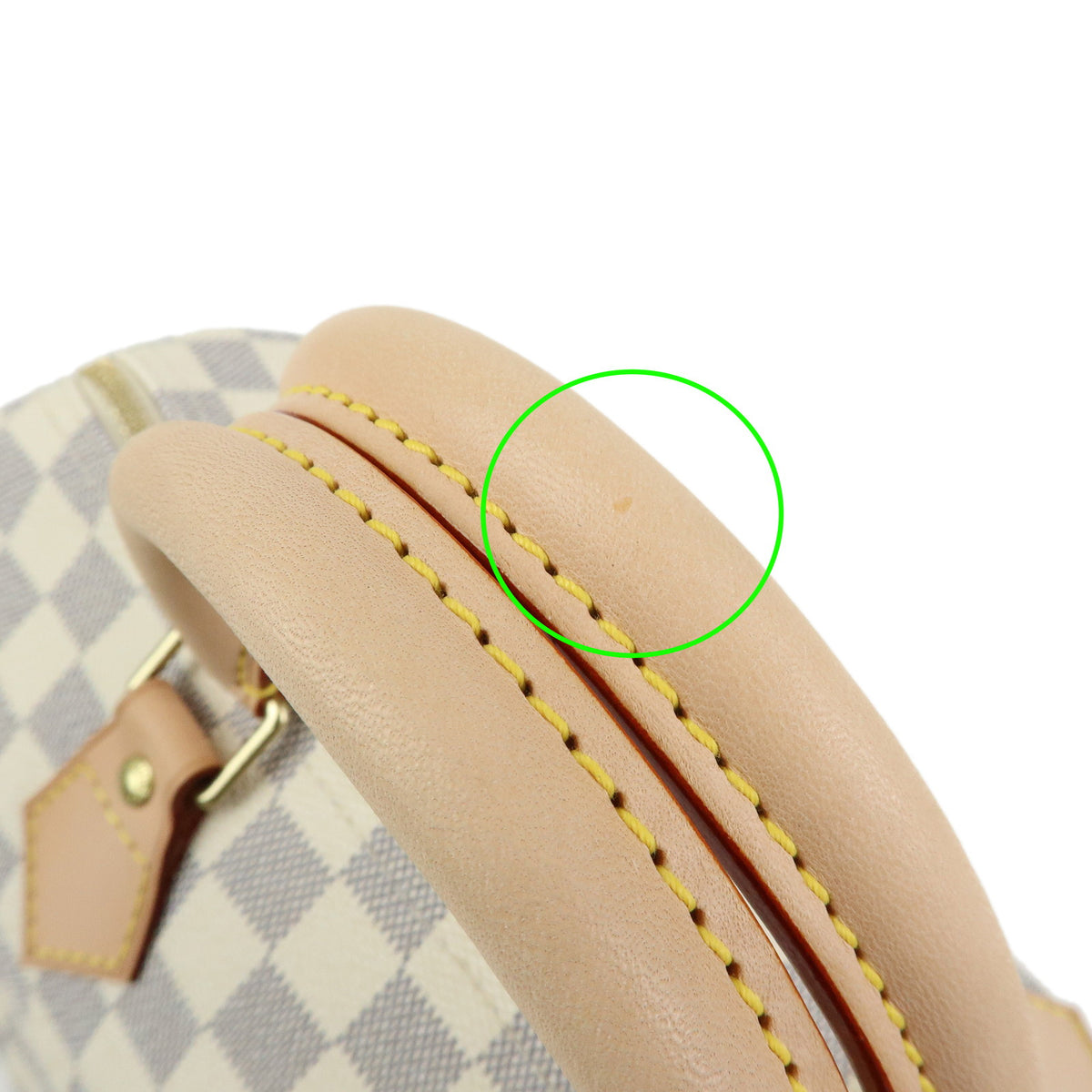 Louis Vuitton Damier Azur Speedy 30 Canvas Boston Bag Hand Bag N41533