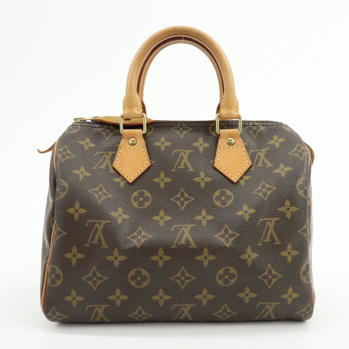 Louis Vuitton Monogram Speedy 25 Boston Bag Hand Bag Brown M41528
