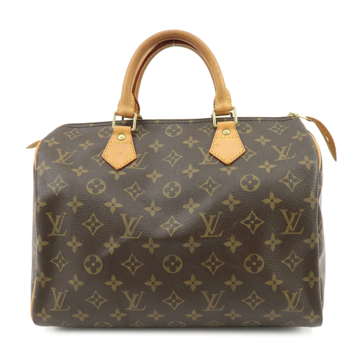 Louis Vuitton Monogram Speedy 30 Boston Bag Hand Bag Brown M41526