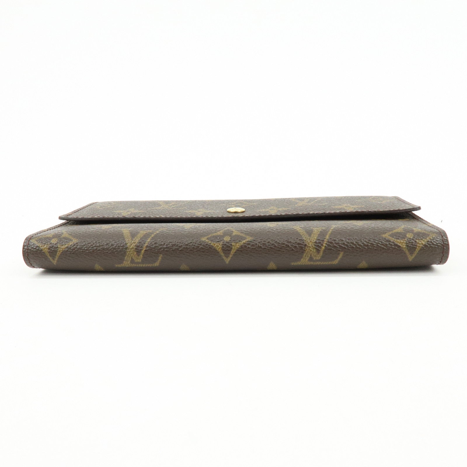Louis Vuitton Monogram Porte Tresor International Wallet Brown M61215