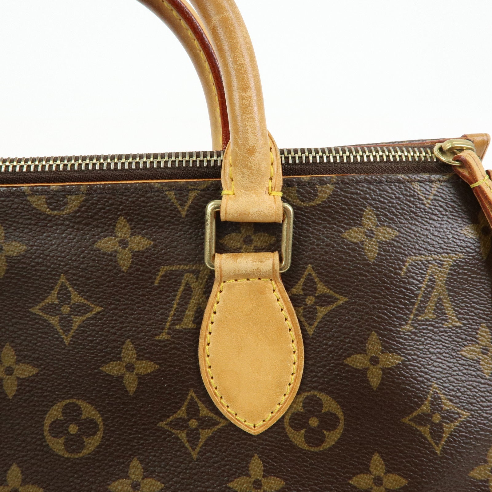 Louis Vuitton Monogram Canvas Popincourt Hand Bag Brown M40009