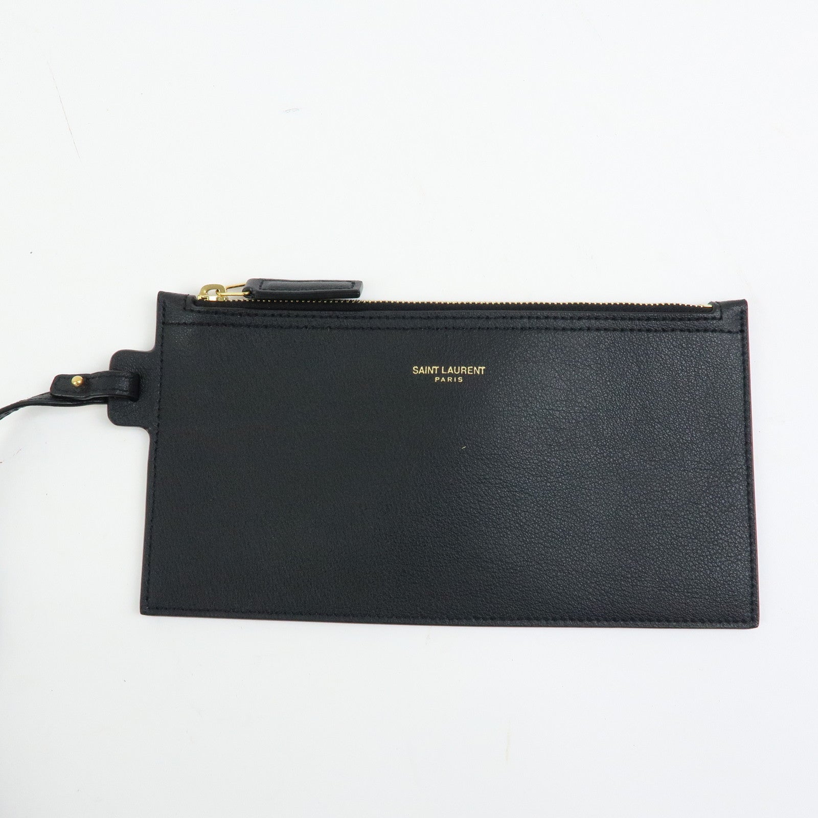 SAINT LAURENT PARIS Cassandra North South Toy Shopping Bag Black 600306