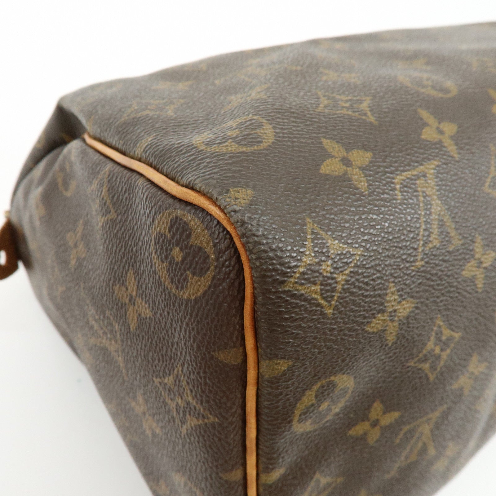 Louis Vuitton Monogram Speedy 30 Boston Bag Hand Bag Brown M41526
