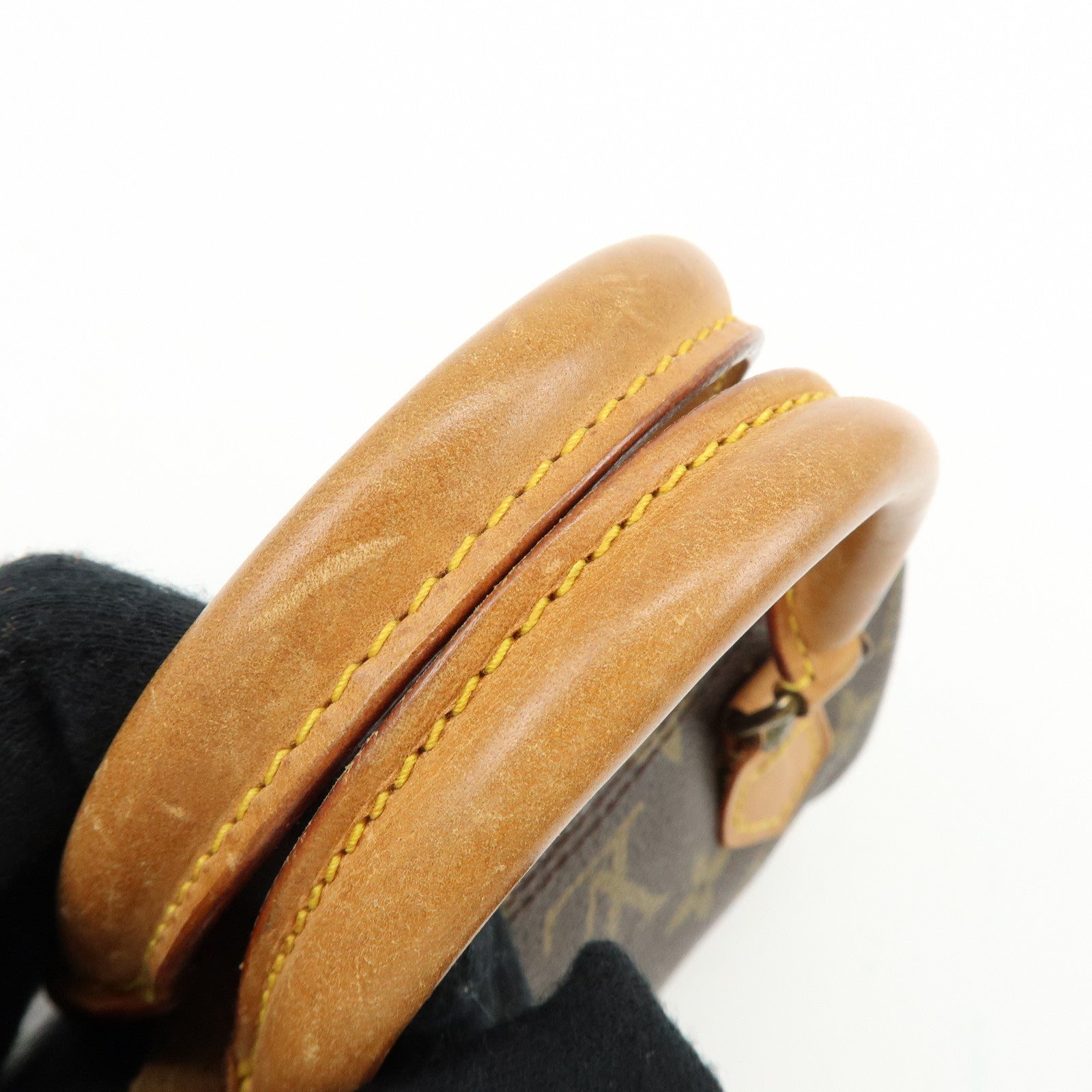 Louis Vuitton Monogram Mini Speedy Hand Bag and Strap Brown M41534 Lot