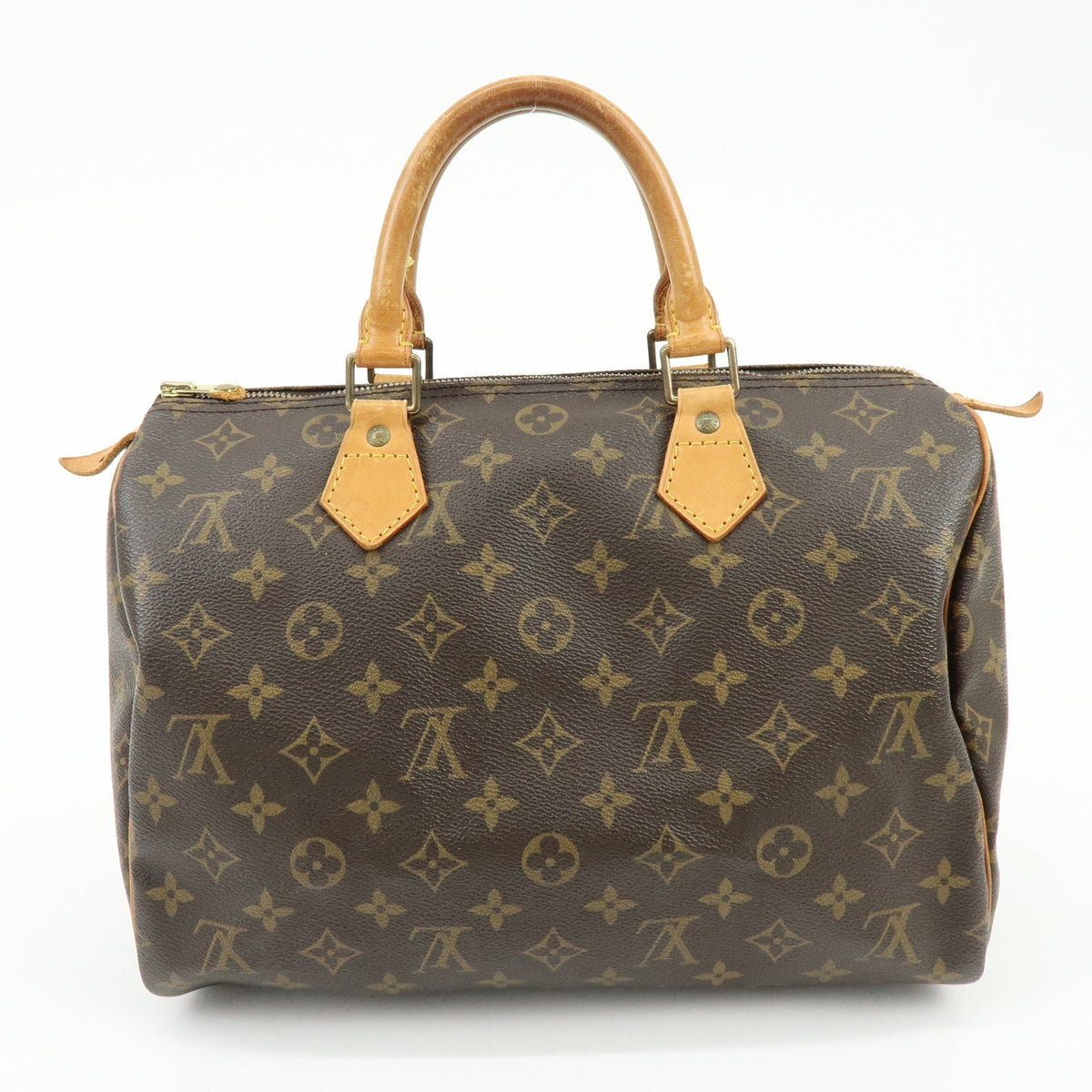 Louis Vuitton Monogram Speedy 30 Boston Bag Hand Bag Brown M41526