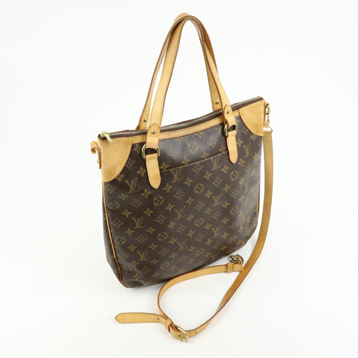Louis Vuitton Monogram Odeon GM 2Way Bag Tote Bag Brown M56388
