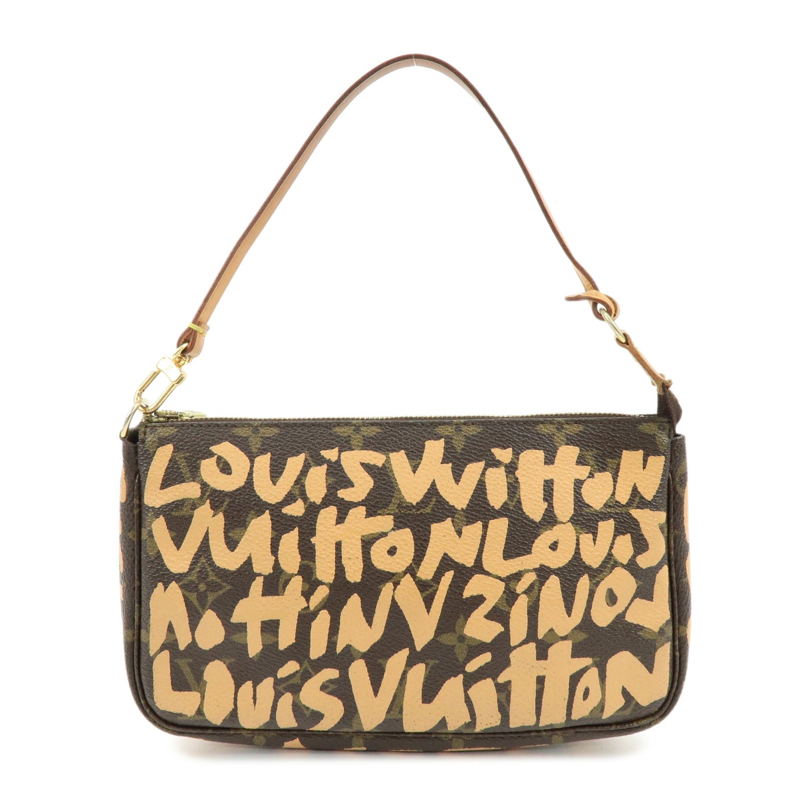 Louis Vuitton Monogram Graffiti Pochette Accessoires HandBag  M92193