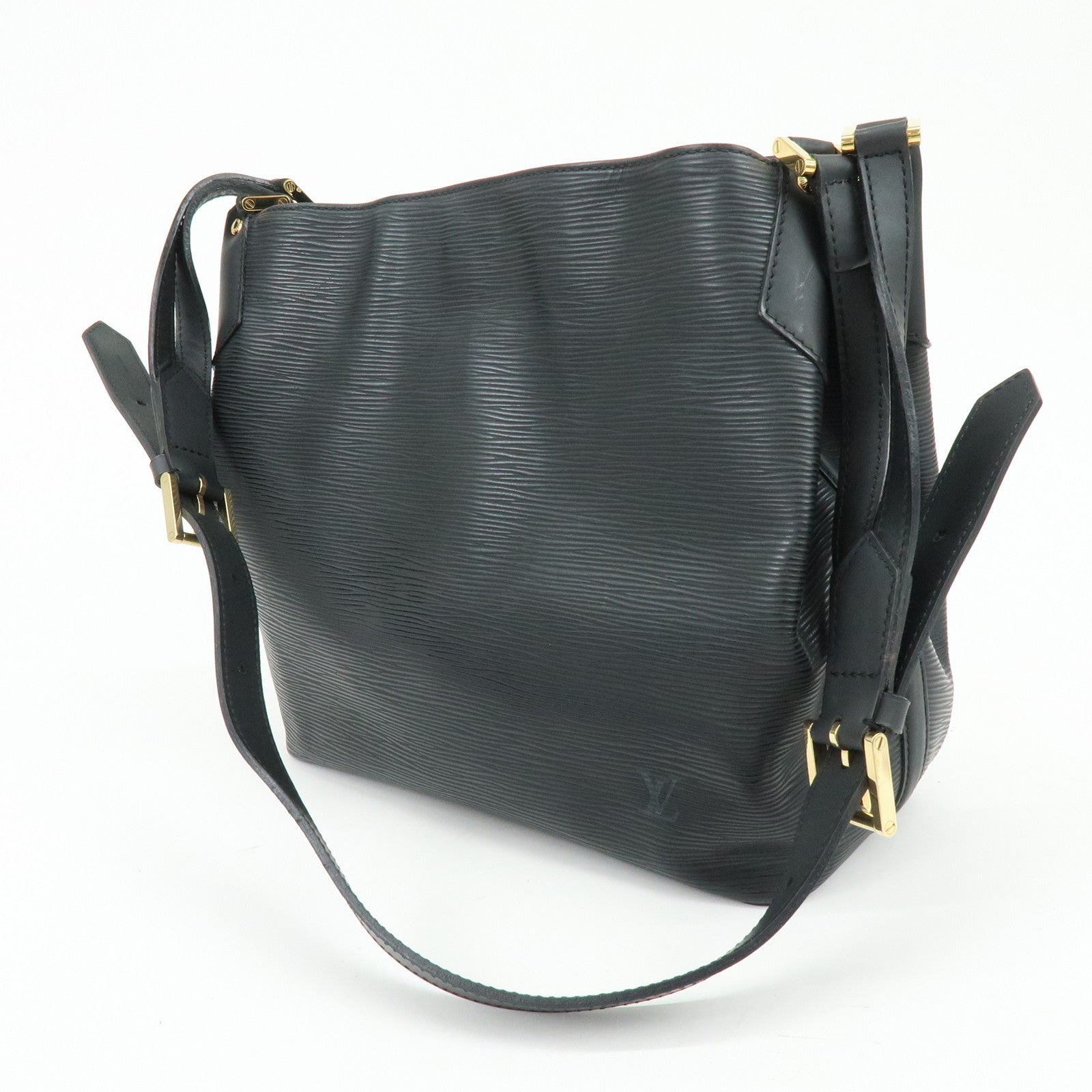 Louis Vuitton Epi Mandala MM Shoulder Bag Noir Black M58892