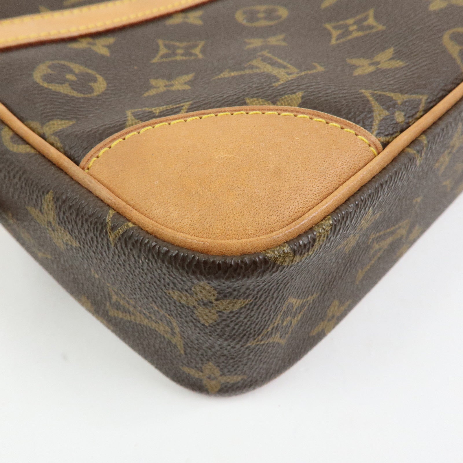 Louis Vuitton Monogram Compiegne 28 Pouch Clutch Bag Brown M51845