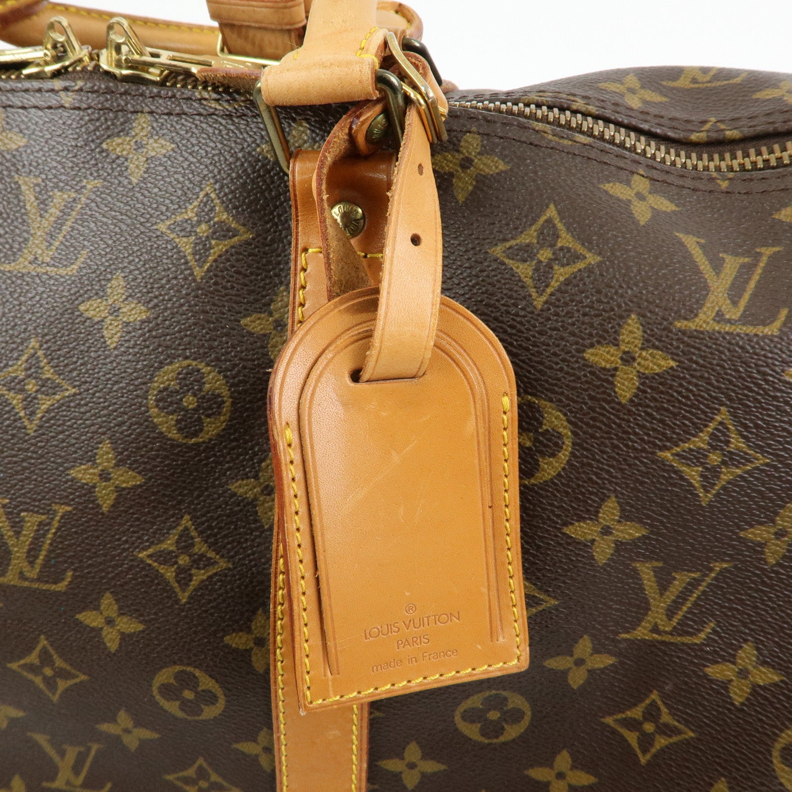 Louis Vuitton Monogram Keep All Bandouliere 60 Boston Bag M41412