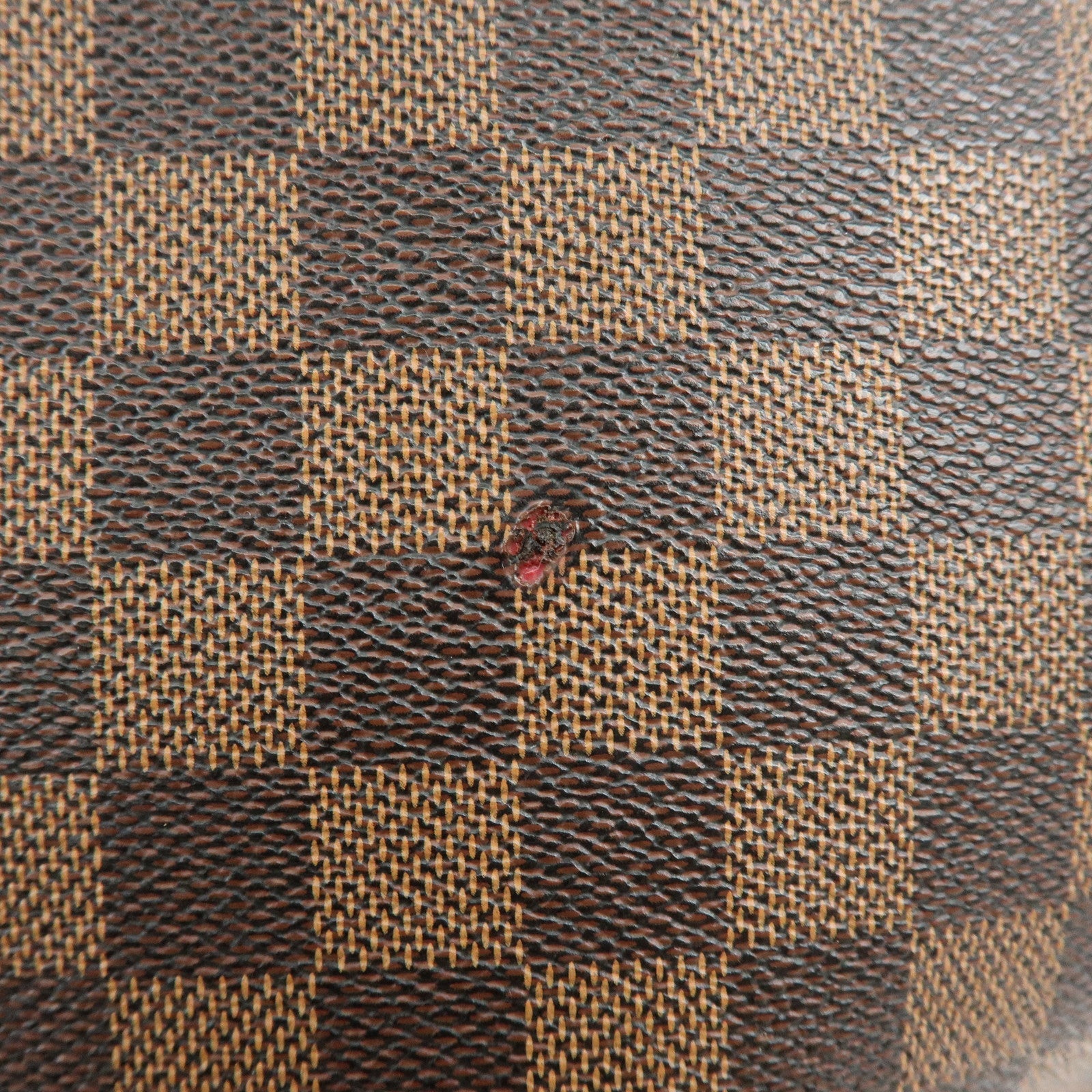 Louis Vuitton Damier Ebene Neverfull MM Tote Bag Cerise N41358