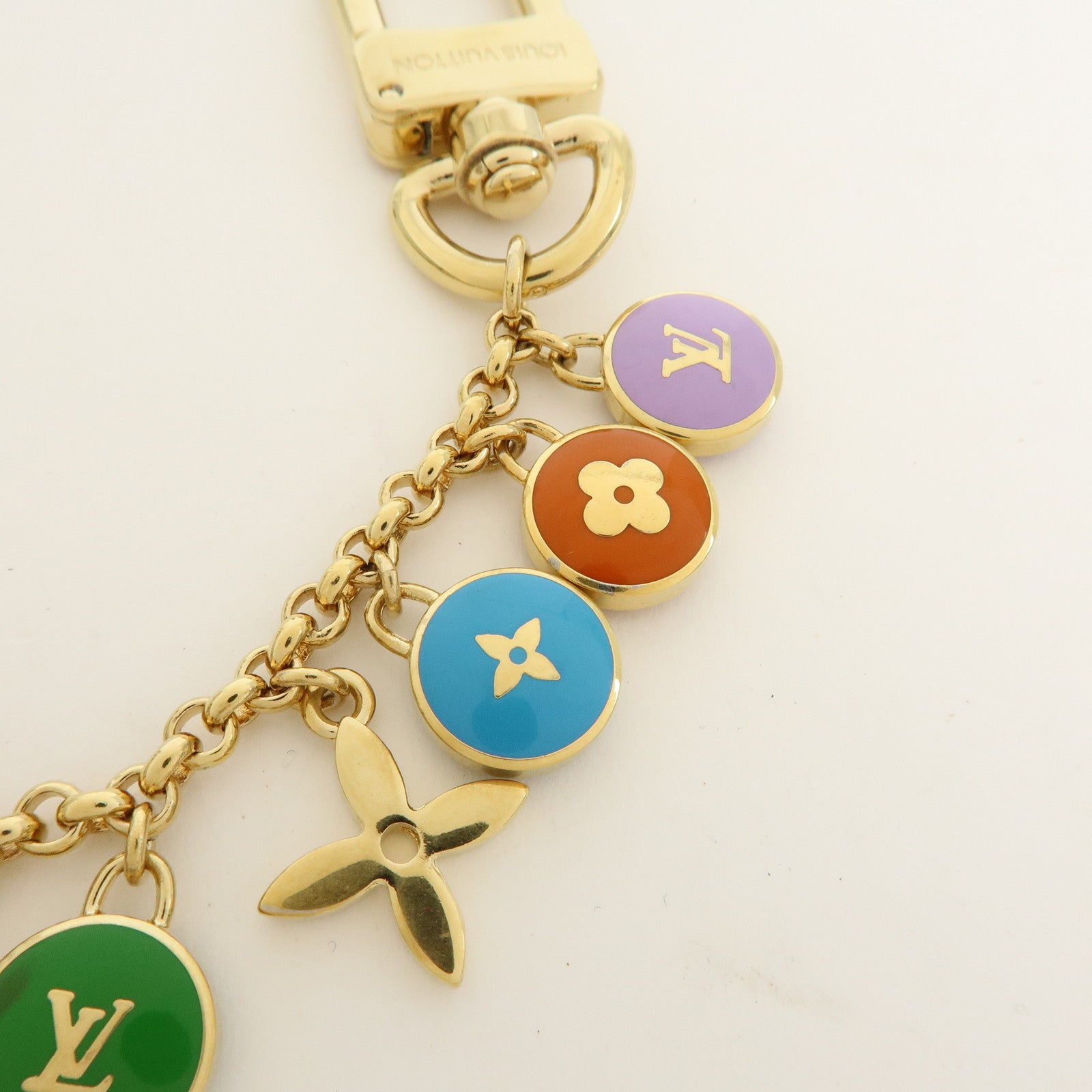 Louis Vuitton Porte Cles Chaine Pastilles Metal Key Chain M66172